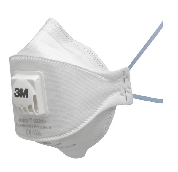 3M 9322 AURA FFP2V FOLD FLAT