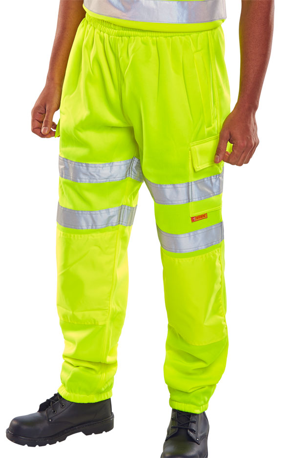 HI VIZ SWEAT JOG BOTTOM SY S