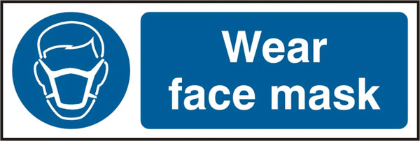 WEAR FACE MASK SAV 300MM X 100MM