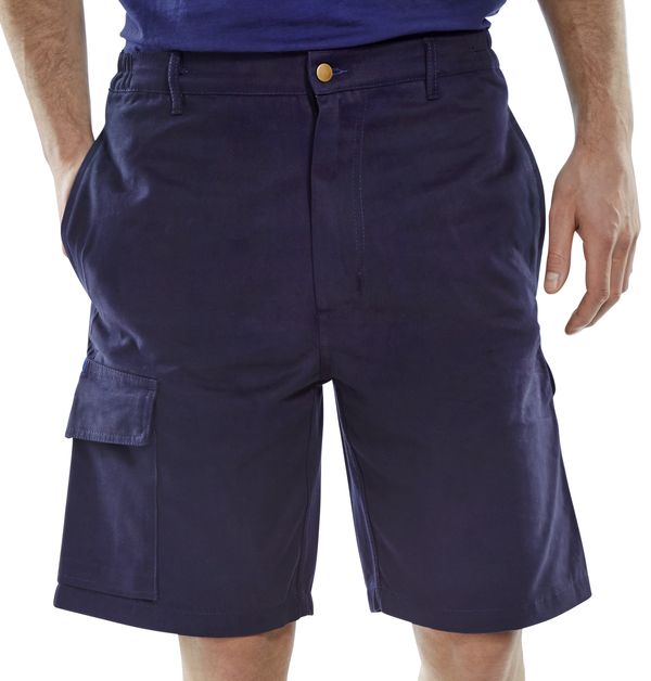CLICK C/POCKET SHORTS NAVY 38