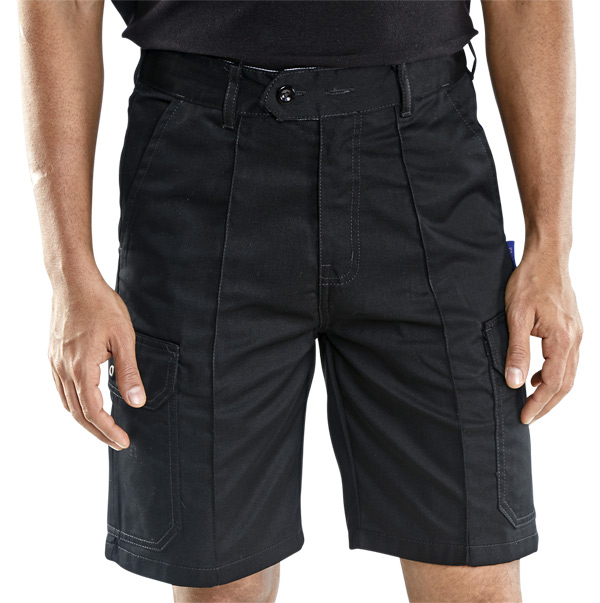 CLICK C/POCKET SHORTS BLACK 44