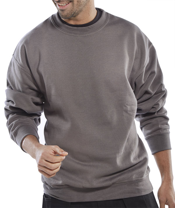 CLICK PC SWEATSHIRT GREY XL