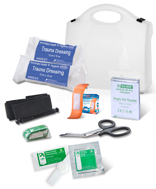 BS8599-1:2019 CRITICAL INJURY PACK MEDIUM RISK IN BOX
