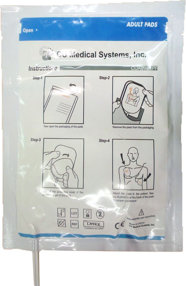 CLICK MEDICAL NF1200 ELECTRODE PADS ADULT (1 PR)