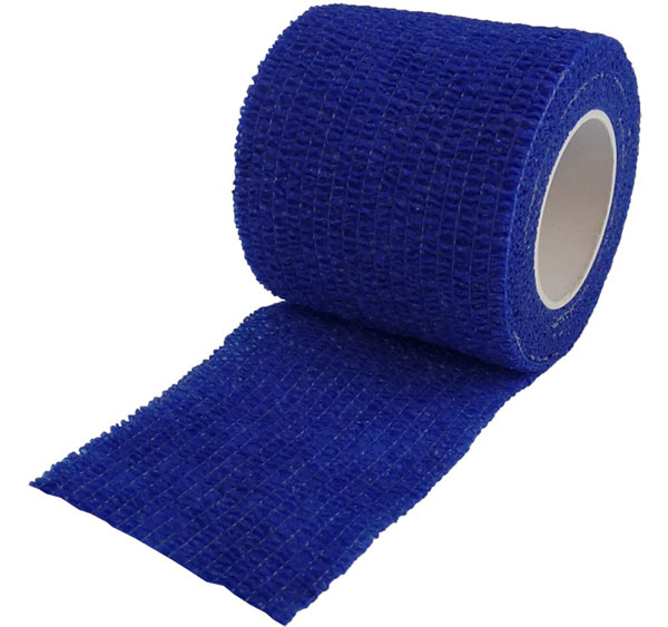 CLICK MEDICAL COHESIVE BANDAGE 2.5cm x 4.5m BLUE