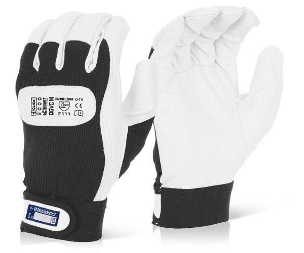 DRIVERS GLOVE VELCRO CUFF SML