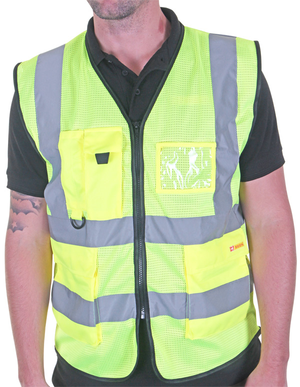 EXECUTIVE MESH WAISTCOAT S/Y XL
