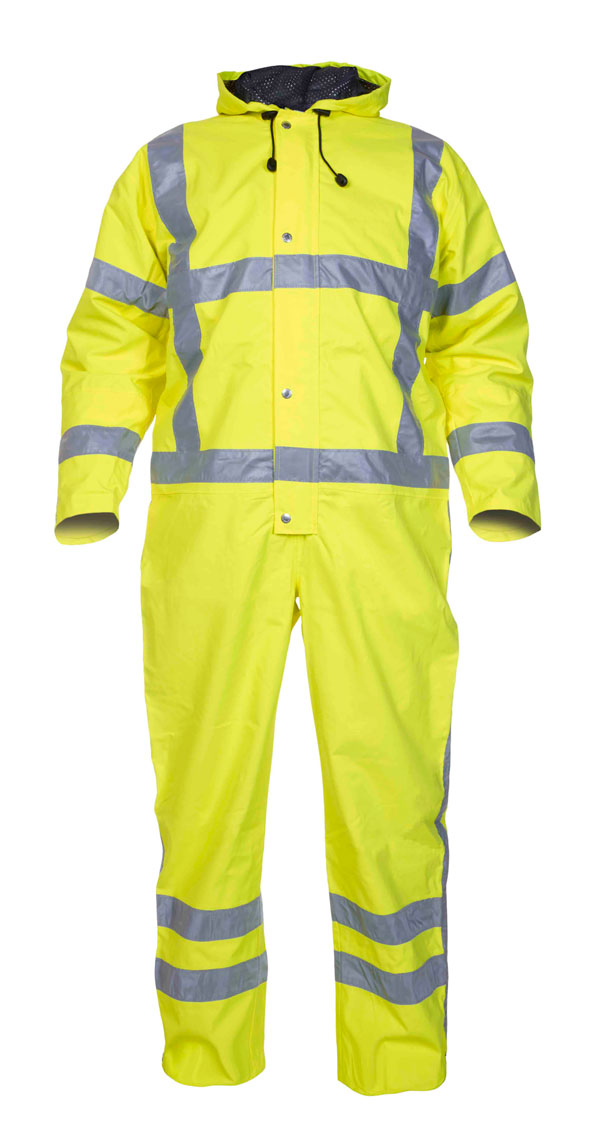 URETERP SNS HI VIS WATERPROOF COVERALL YELLOW MED