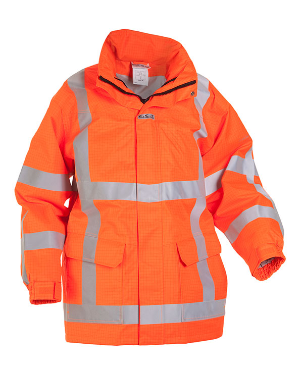MARKELO MULTI SNS FR AS WATERPROOF PARKA ORANGE LGE