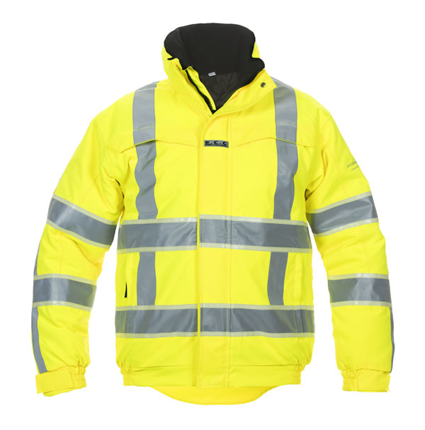 INDIA HI VIS GID PILOT JACKET SATURN YELLOW MED