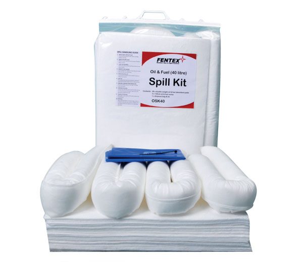 OIL & FUEL SPILL KIT 40LTR
