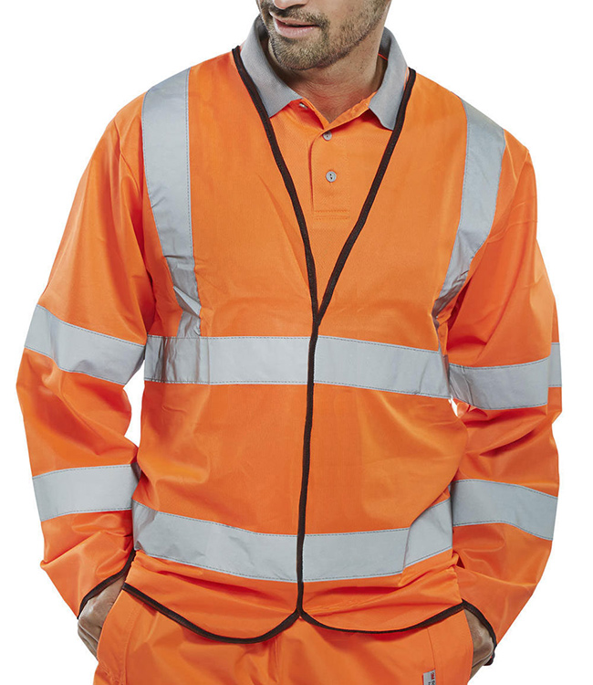 BSEEN LS JERKIN EN ISO20471 OR 3XL