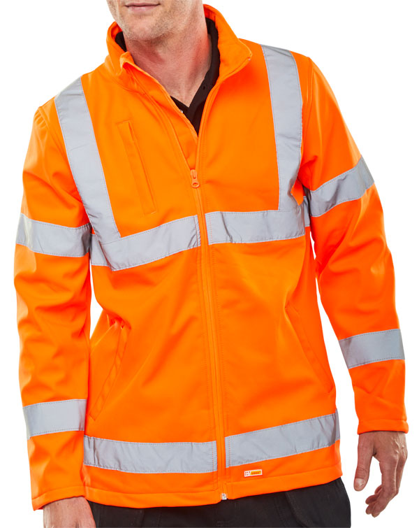 SOFT SHELL JKT HV ORANGE XXL EN20471
