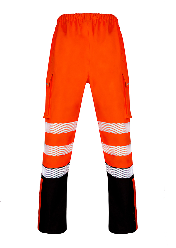 DELTIC HI-VIS OVERTROUSER TWO-TONE OR BL XL
