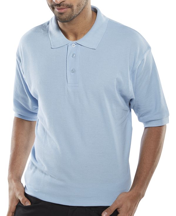 CLICK PK SHIRT SKY XS