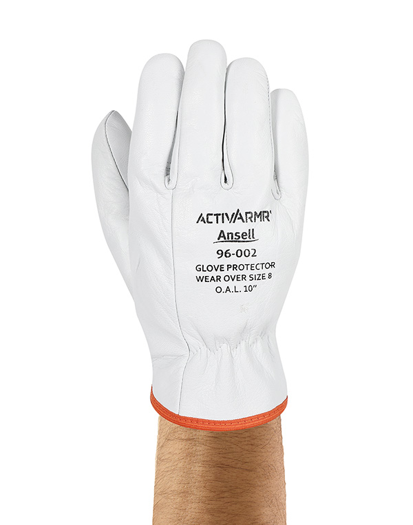 LOW VOLTAGE LEATHER PREMIUM GOAT SKIN PROTECTOR SZ 8 M