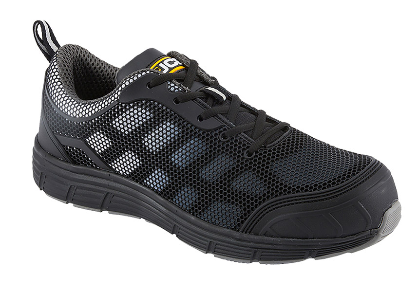 JCB CAGELOW BLACK TRAINER SIZE 11