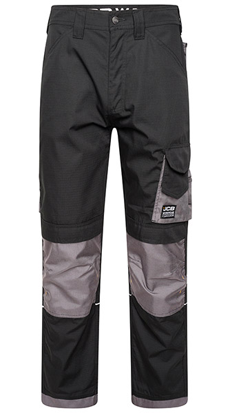JCB TRADE BLACK/GREY RIP STOP TROUSER 42