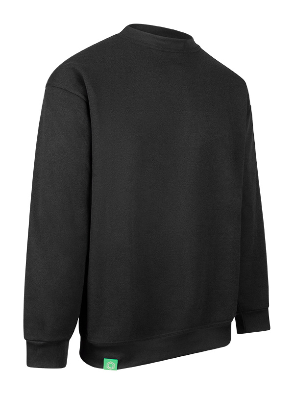 ENVIROWEAR RECYCLABLE SWEATSHIRT BLK 3XL