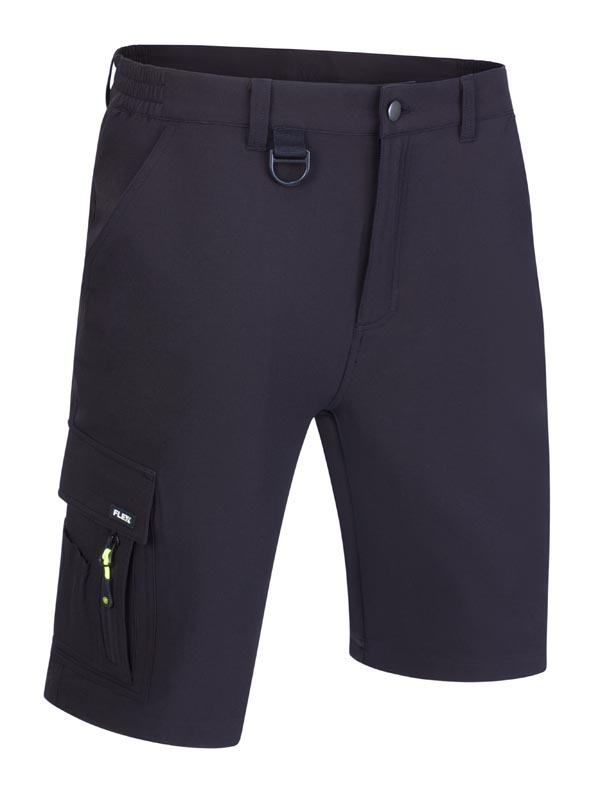 FLEX WORKWEAR SHORTS BLACK 46