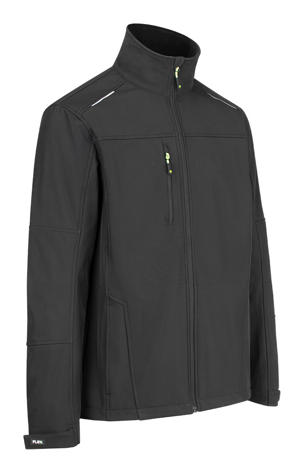 FLEX SOFTSHELL JACKET BLACK L