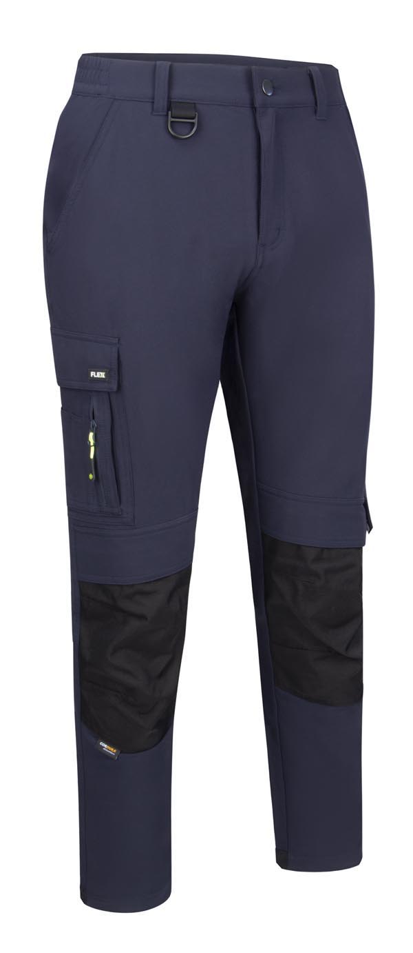 FLEX WOMENS COMBAT POCKET TROUSERS NAVY 18T